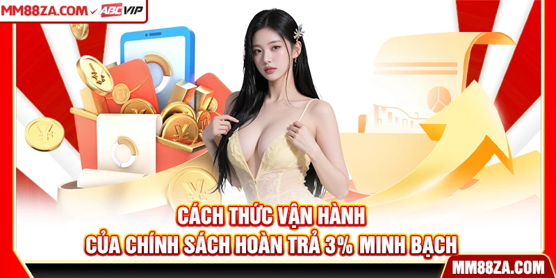 Cách thức vận hành của chính sách hoàn trả 3% minh bạch